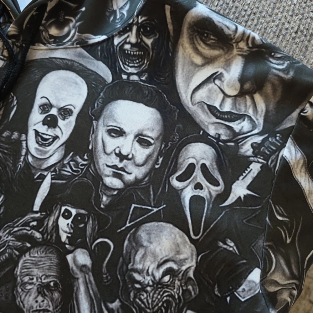 Graphic Horror Hoodie - Picture 3 of 5